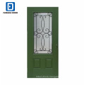 Fangda latest design woodgrain textured paintable exterior doors